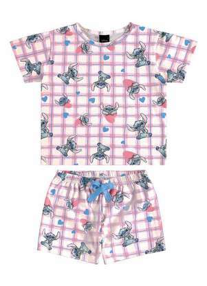Pijama Infantil Menina Curto Malwee 1000130034 - MALWEE