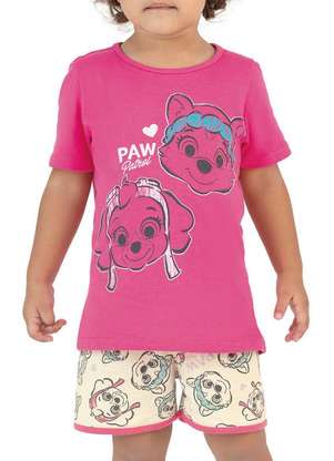 Pijama Infantil Menina Curto Malwee 1000131945 - MALWEE