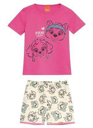 Pijama Infantil Menina Curto Malwee 1000131945 - MALWEE