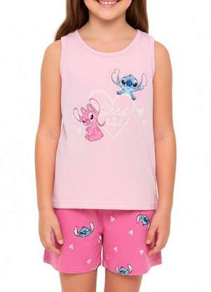 Pijama Infantil Menina Curto Malwee 1000132346 - MALWEE