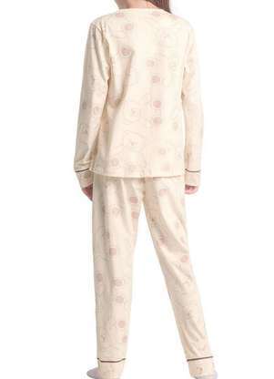 Pijama Infantil Menina Longo Espaço Pijama 4050046 - ESPAÇO PIJAMA
