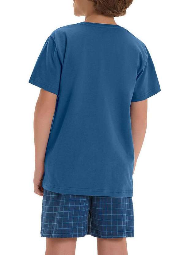 Cor com Amor - Pijama Infantil Menino Cor com Amor 2060063 Azul 2