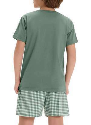 Pijama Infantil Menino Curto Cor com Amor 2060061 - COR COM AMOR