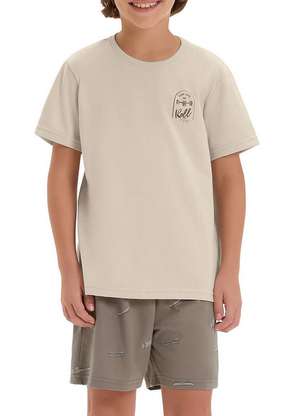 Pijama Infantil Menino Curto Cor com Amor 2060070 - COR COM AMOR