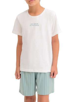 Pijama Infantil Menino Curto Espaço Pijama 4060020 - ESPAÇO PIJAMA