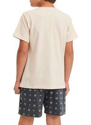 Pijama Infantil Menino Curto Espaço Pijama 4060023 - ESPAÇO PIJAMA