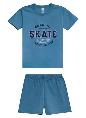 Pijama Infantil Menino Curto Malwee 1000131916 - MALWEE
