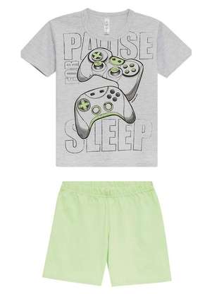 Pijama Infantil Menino Curto Malwee 1000131916 - MALWEE