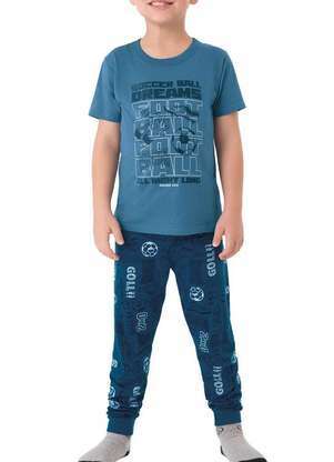 Pijama Infantil Menino Longo Malwee 1000131928 - MALWEE