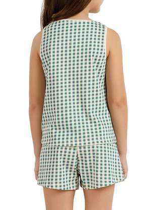 Pijama Infantil Menina Curto Cor com Amor 2050040 - COR COM AMOR