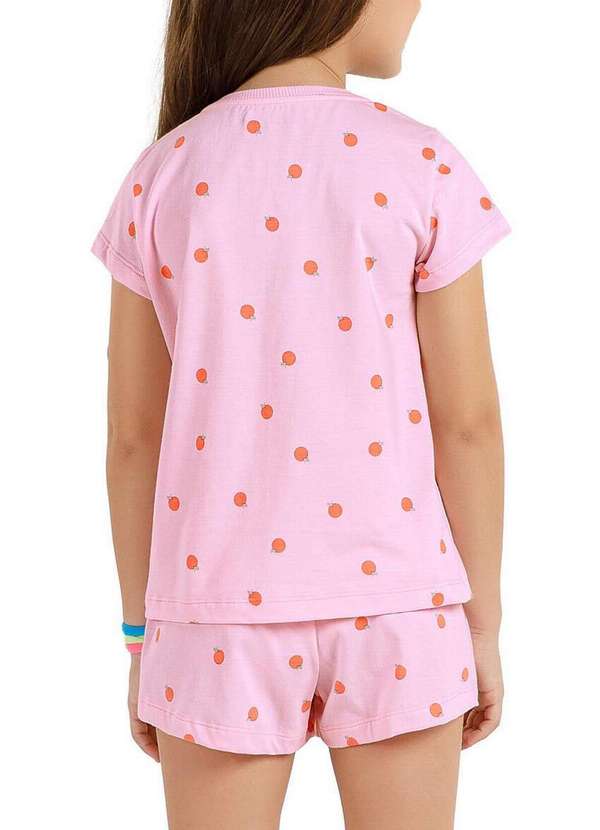 Cor com Amor - Pijama Infantil Menina Curto Cor com Amor 2050041 Rosa 2