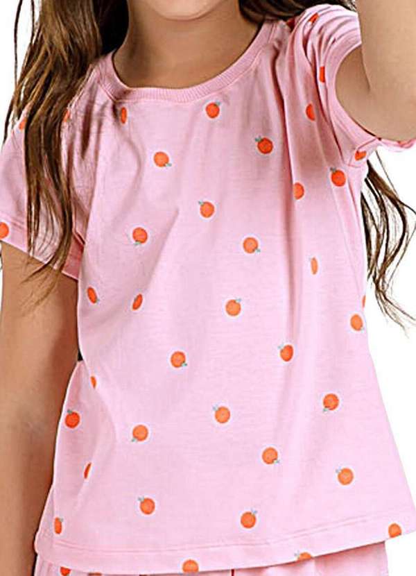 Cor com Amor - Pijama Infantil Menina Curto Cor com Amor 2050041 Rosa 3