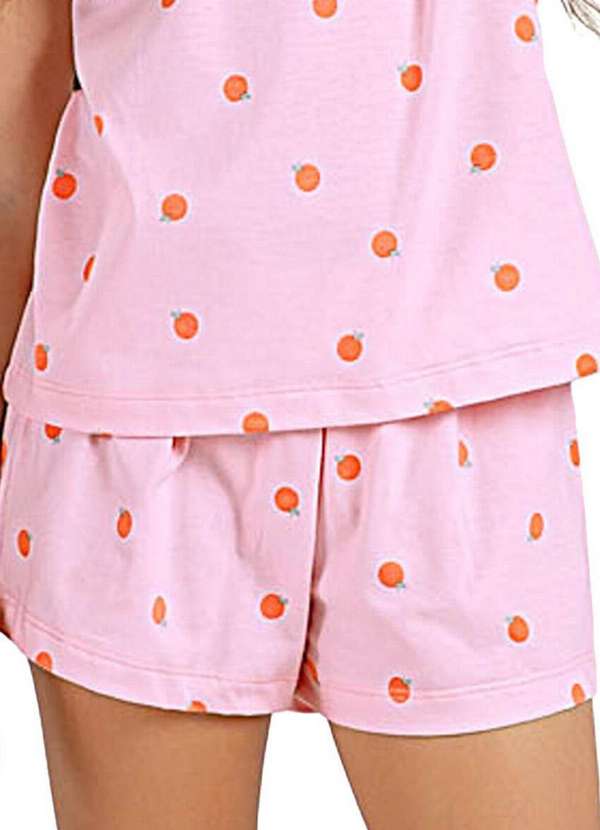 Cor com Amor - Pijama Infantil Menina Curto Cor com Amor 2050041 Rosa 4