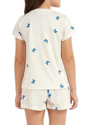 Pijama Infantil Menina Curto Cor com Amor 2050057 - COR COM AMOR