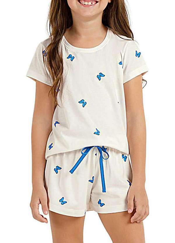Cor com Amor - Pijama Infantil Menina Curto Cor com Amor 2050057