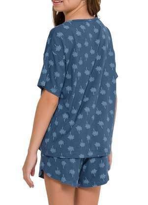 Pijama Infantil Menina Curto Espaço Pijama 4050026 - ESPAÇO PIJAMA