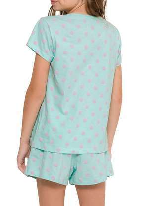 Pijama Infantil Menina Curto Espaço Pijama 4050043 - ESPAÇO PIJAMA