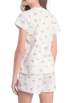 Pijama Infantil Menina Curto Espaço Pijama 4050056 - ESPAÇO PIJAMA