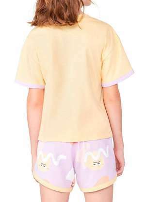 Pijama Infantil Menina Curto Hering 56l4 - HERING