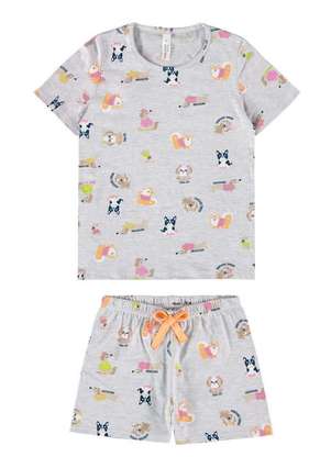 Pijama Infantil Menina Curto Malwee 1000122802 - MALWEE