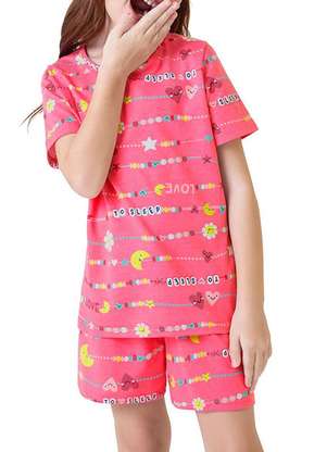 Pijama Infantil Menina Curto Malwee 1000122802 - MALWEE