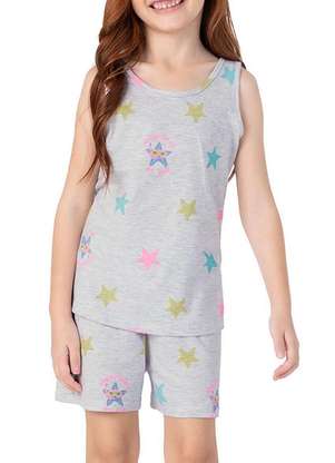 Pijama Infantil Menina Curto Malwee 1000125124 - MALWEE