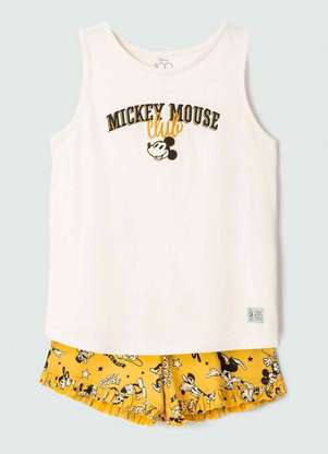Hering - Pijama Infantil Menina Curto Mickey Mouse 56kb - HERING