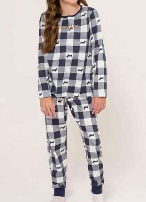 Pijama Infantil Menina Longo Espaço Pijama 4050011 - ESPAÇO PIJAMA