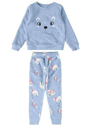 Pijama Infantil Menina Longo Malwee 1000115355 - MALWEE