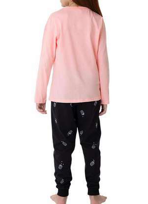 Pijama Infantil Menina Longo Malwee 1000126844 - MALWEE