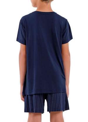 Pijama Infantil Menino Curto Cor com Amor 2060047 - COR COM AMOR