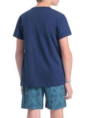 Pijama Infantil Menino Curto Espaço Pijama 4060014 - ESPAÇO PIJAMA