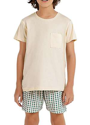 Cor com Amor - Pijama Infantil Menino Curto Kputz 2060016 - COR COM AMOR