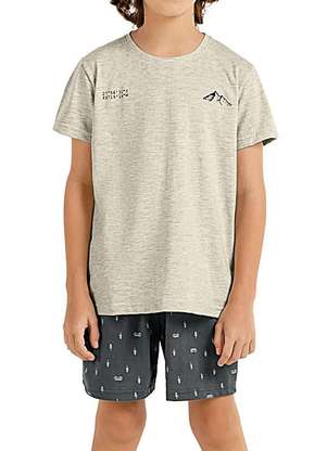 Cor com Amor - Pijama Infantil Menino Curto Kputz 2060027 - COR COM AMOR