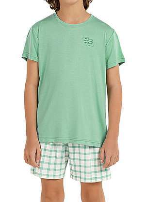 Cor com Amor - Pijama Infantil Menino Curto Kputz 2060032 - COR COM AMOR