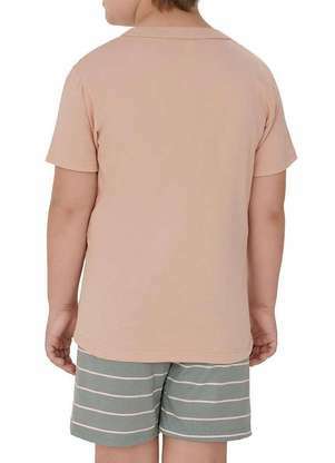 Pijama Infantil Menino Curto Malwee 1000122460 - MALWEE