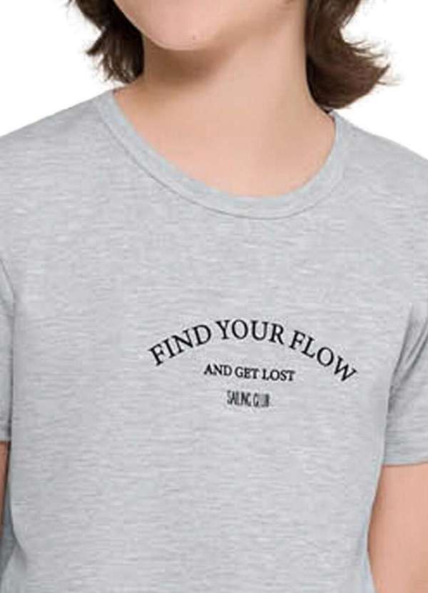 Espaço Pijama - Pijama Infantil Menino Espaço Pijama 4060007 Cinza-Preto 3