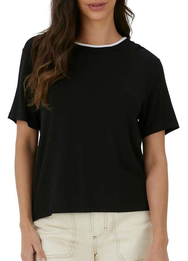 Malwee - Blusa Feminina Box Malwee 1000114189 00397-Amarelo