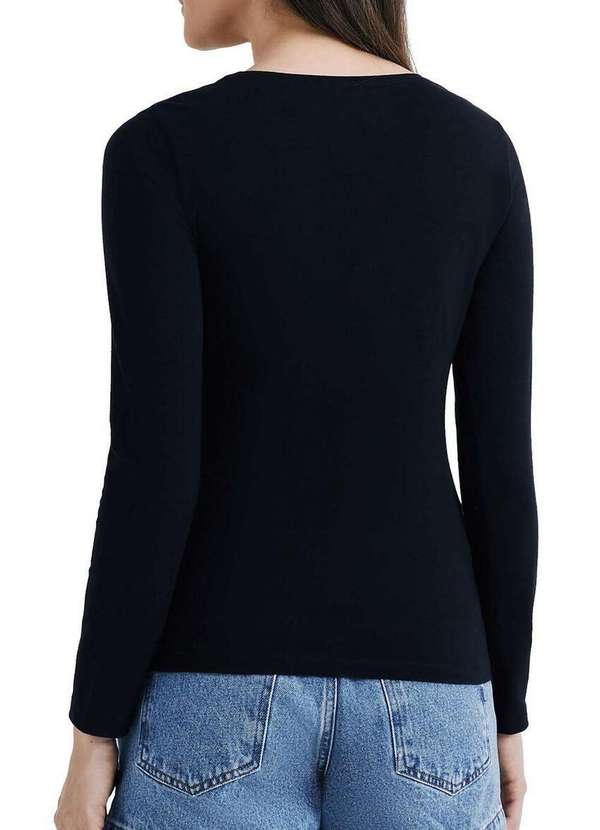 Hering - Blusa Feminina Hering 4d8a N10-Preto 2