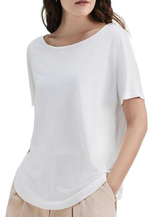 Hering - Blusa Feminina Hering 4f9m Nmc-Bege-Claro