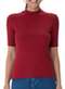 Malwee - Blusa Feminina Malwee 1000085001 01201-Bege - variação: 02346-Vermelho