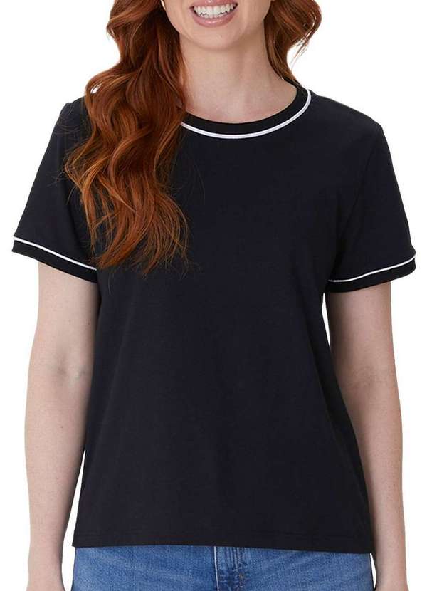 Malwee - Blusa Feminina Malwee 1000132867 00004-Preta