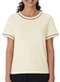 Malwee - Blusa Feminina Malwee 1000132867 00383-Off-White - variação: 00383-Off-White