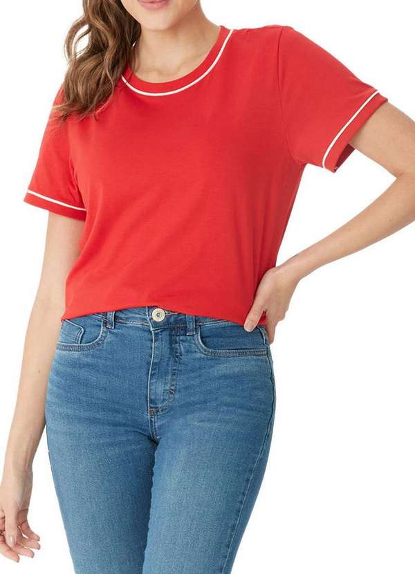 Malwee - Blusa Feminina Malwee 1000132867 02226-Vermelho