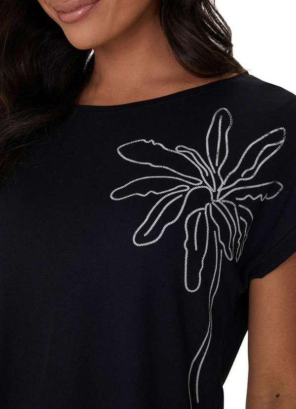 Malwee - Blusa Feminina Malwee 1000132926 00004-Preta 3