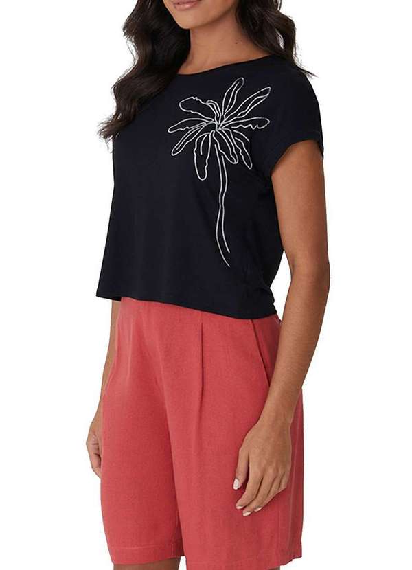 Malwee - Blusa Feminina Malwee 1000132926 00004-Preta
