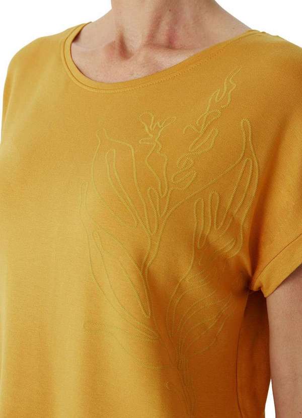 Malwee - Blusa Feminina Malwee 1000132926 00397-Mostarda 3