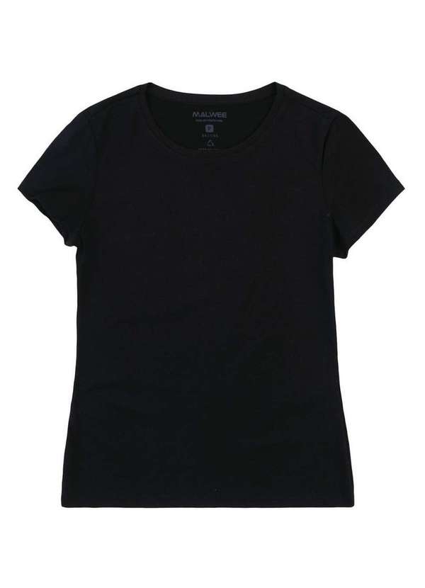 Malwee - Blusa Feminina Malwee 1000137046 Pima 00004-Preta 4