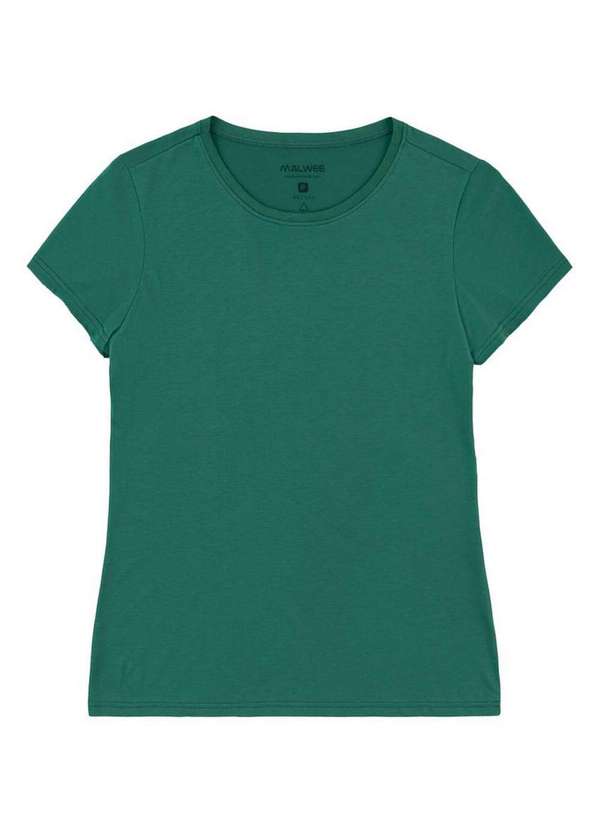 Malwee - Blusa Feminina Malwee 1000137046 Pima 70422-Verde 4