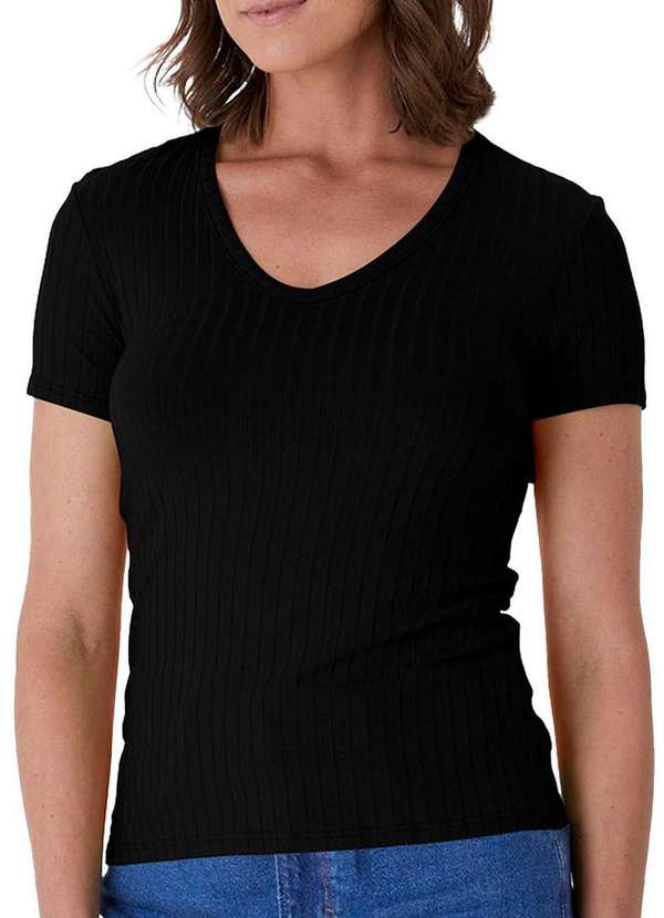 Malwee - Blusa Feminina Justa Malwee 1000127045 00004-Preto